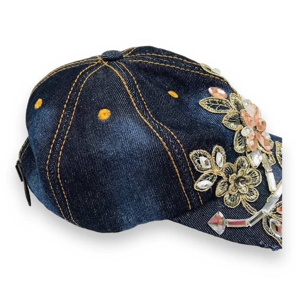 Women Denim Hat - Picture 3 of 10